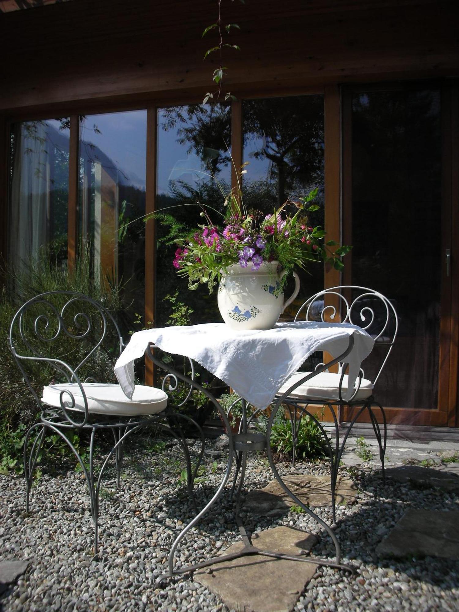 Dunkel Blaue Maus Bed & Breakfast Meiringen Bagian luar foto
